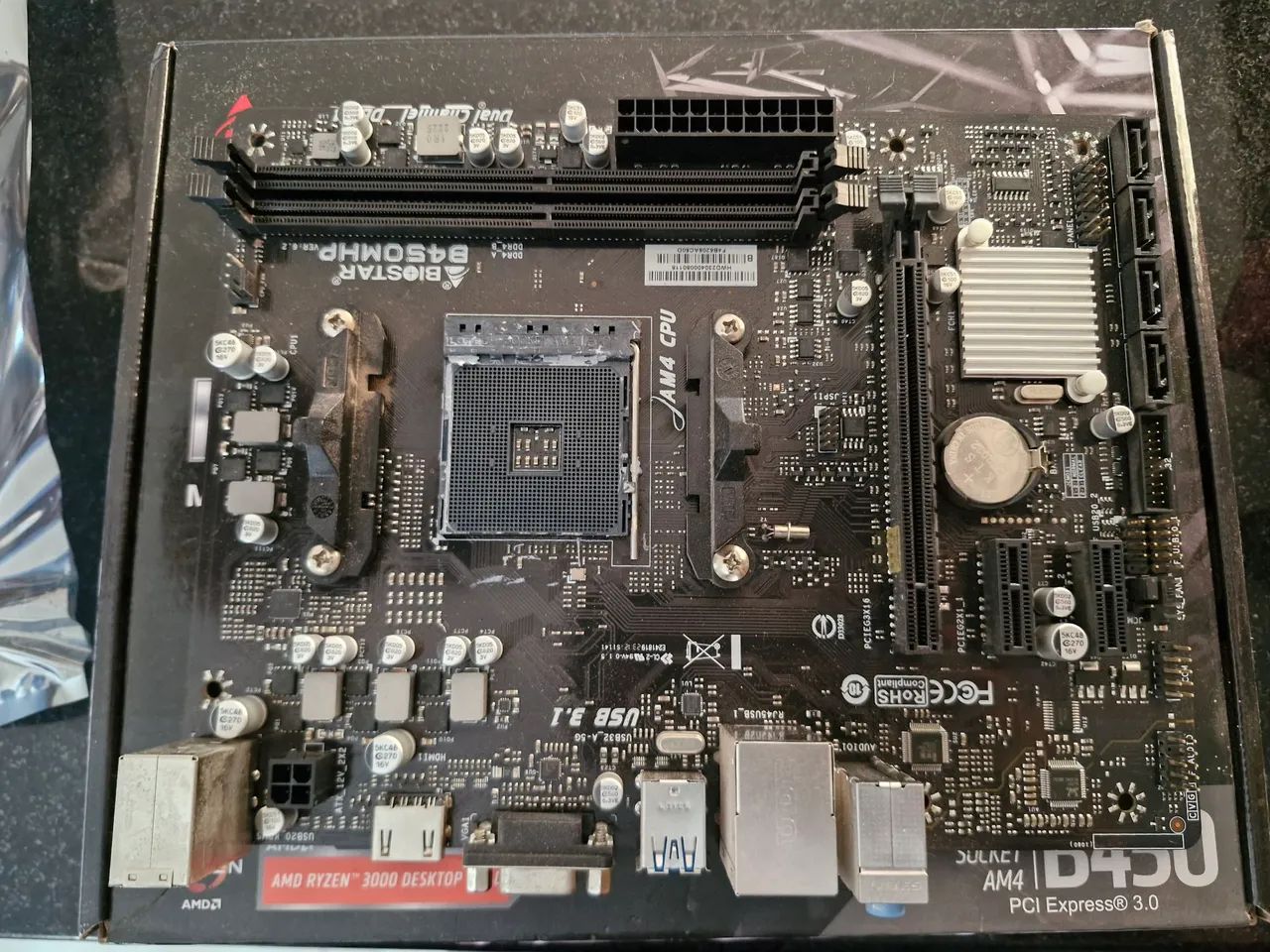 PLACA MAE BIOSTAR B450MHP