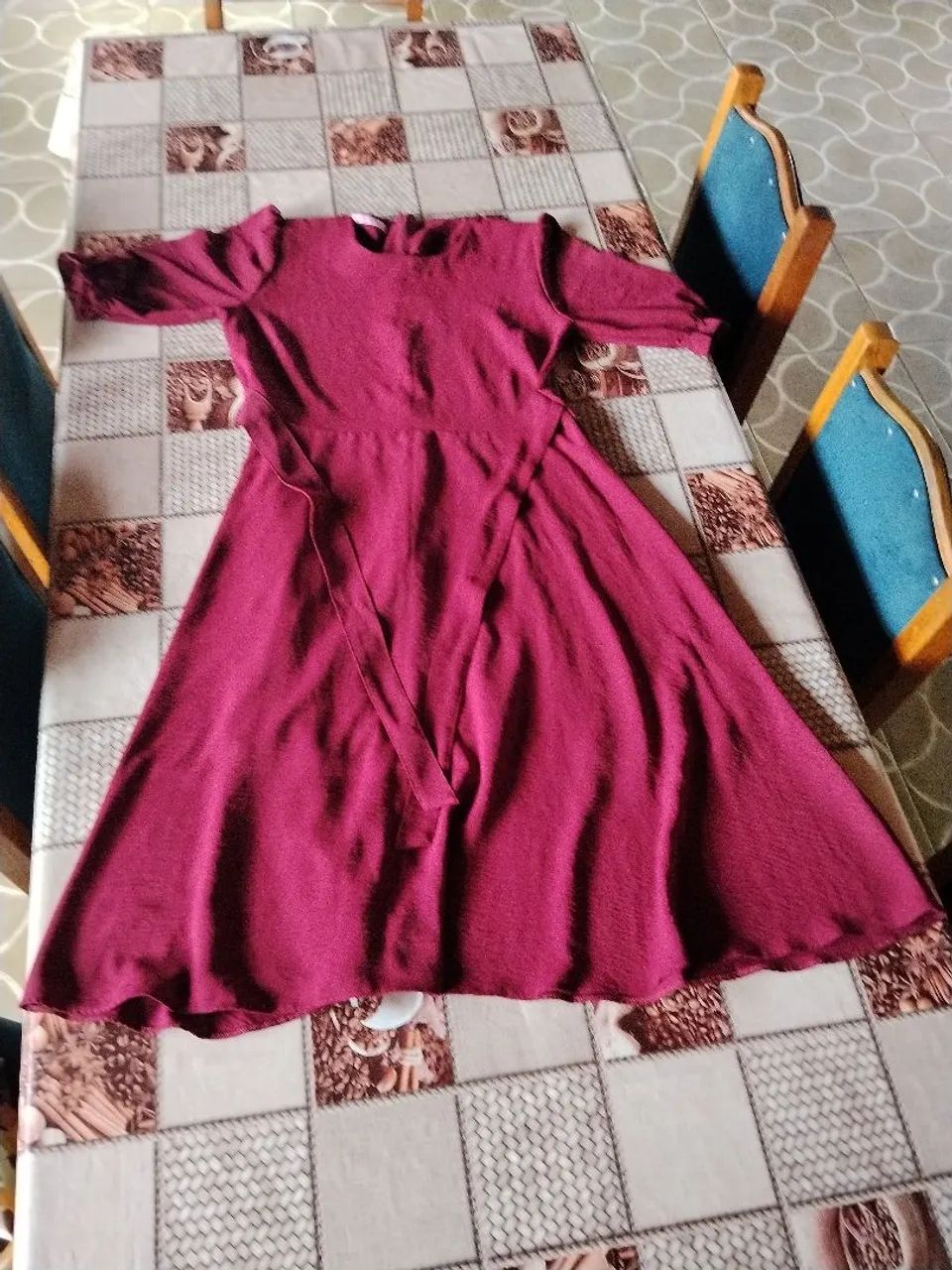 Vestido moda evangélica 