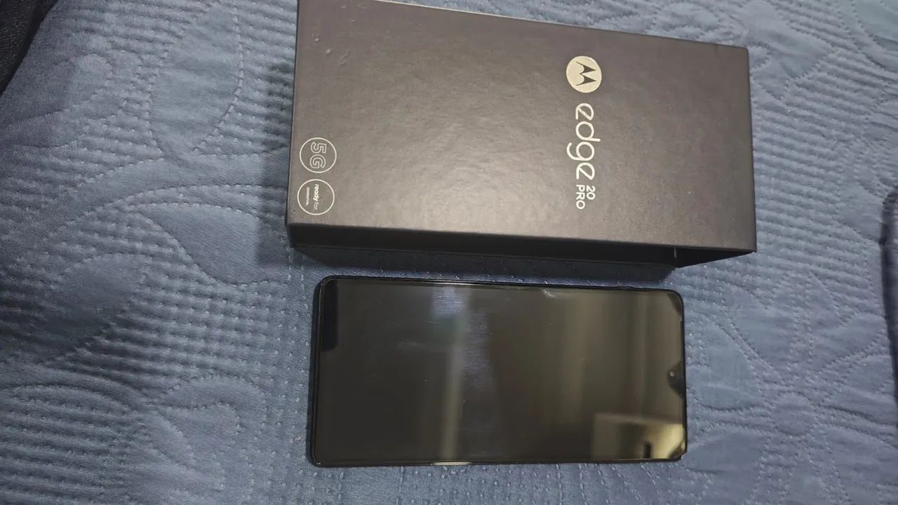 Motorola Edge 20 pro na caixa  - Foto 4