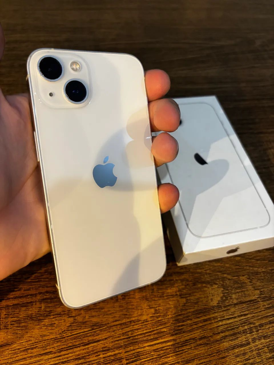 iPhone 13 128GB Branco - Caixa e nota  - Foto 4