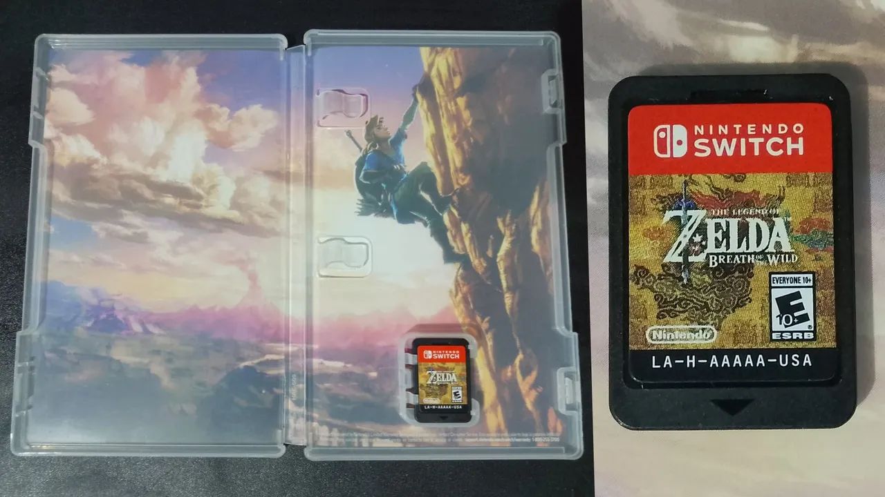 Zelda Breath of the Wild + Mario Kart 8 Deluxe - Switch - Jogos de