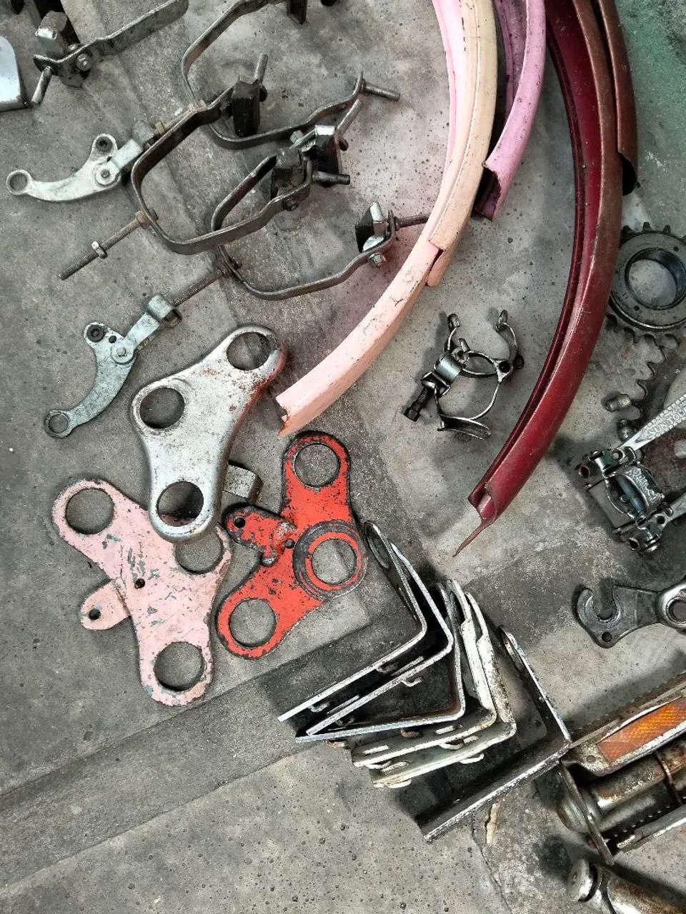 Peças de bicicleta antiga - Foto 3