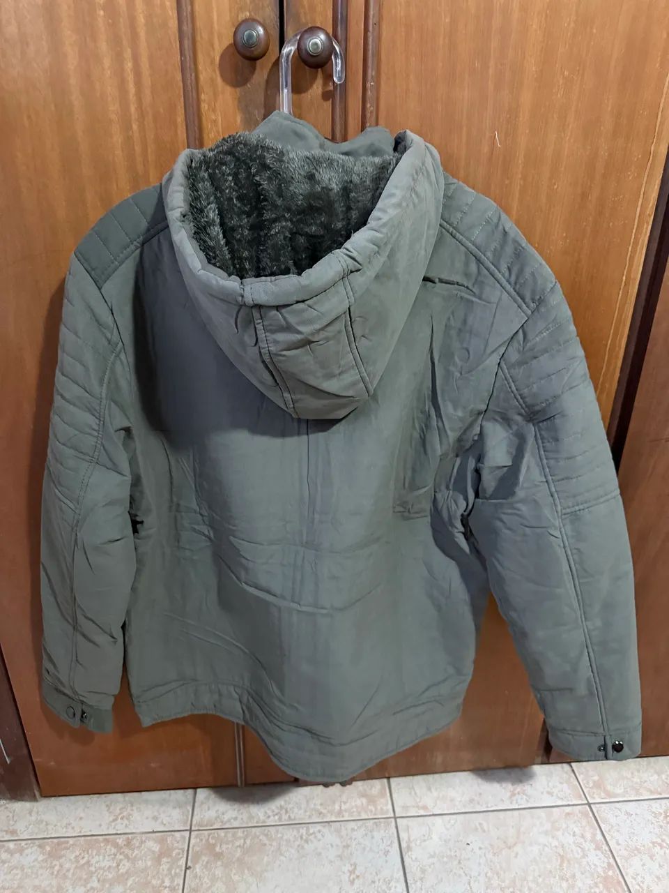 Jaqueta de frio peluda  - Foto 4