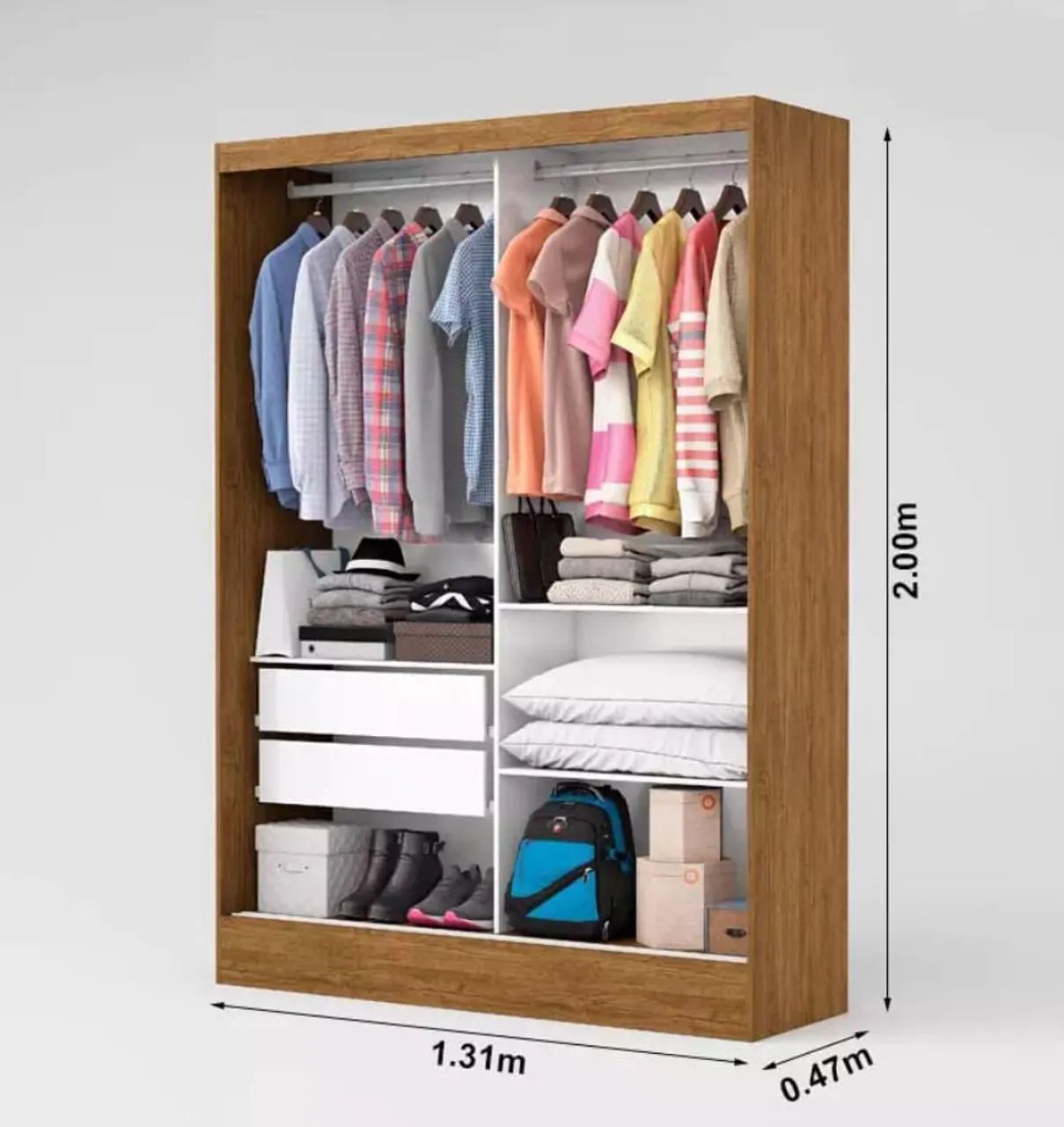 Guarda Roupa Solteirão (NOVO) - Foto 4