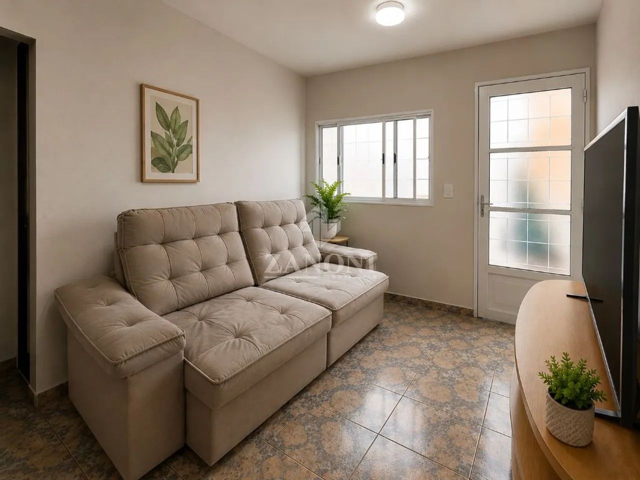 Residência geminada com 2 quartos - Foto 2