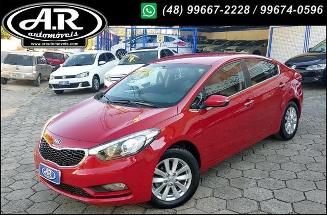 Impecavel - Cerato SX3 1.6 16V Auto. 2014 "Couro + Ar Digital, leia mais"
