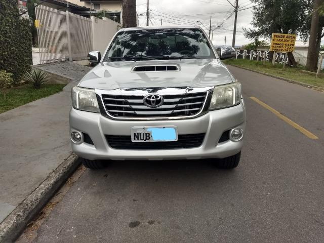 Toyota Hilux 3.0 SRV 4X4 CD 16v Turbo Itercooler, 171cv, cor prata, ano 2012 - Foto 3