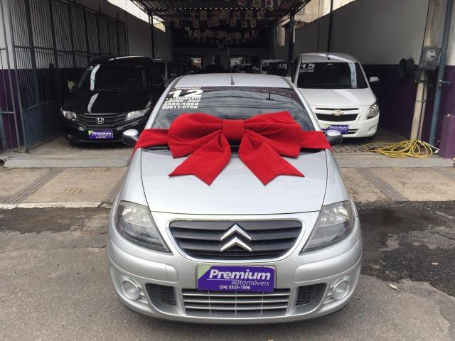 C3 1.4 GLX 2012 - Completo + Couro + Gnv