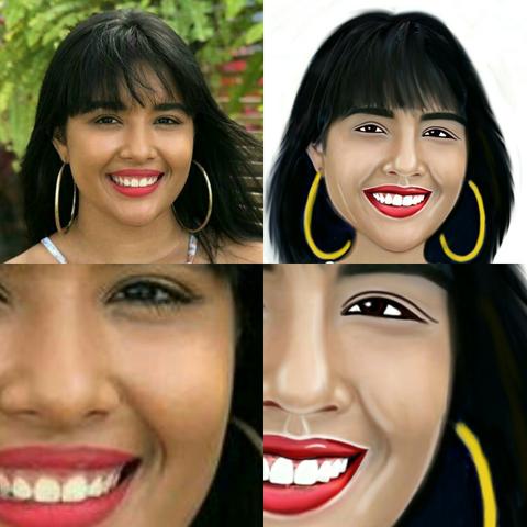 Caricaturas grátis pro seu evento E colorida para arte - Foto 2