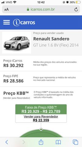 Carro sandero gt line - Foto 6