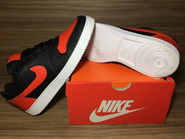 nike ebernon low vermelho