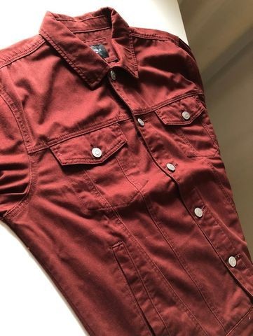 jaqueta jeans masculina forever 21