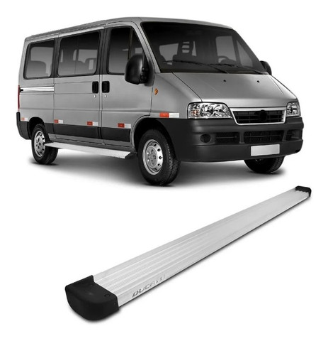 Estribo Lateral Fiat Ducato 2013 à 2019 Plataforma Prata Cek