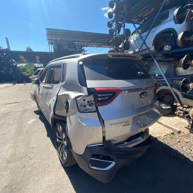 Chery Tiggo 5x 1.5Turbo 2020 Retrovisor Airbag Capo Motor Porta Farol Cambio Sucata - Foto 4