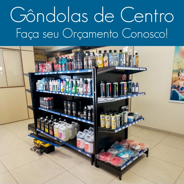 Gôndolas Centrais | Estantes de Aço | Indicadas para Comércio. - Foto 3