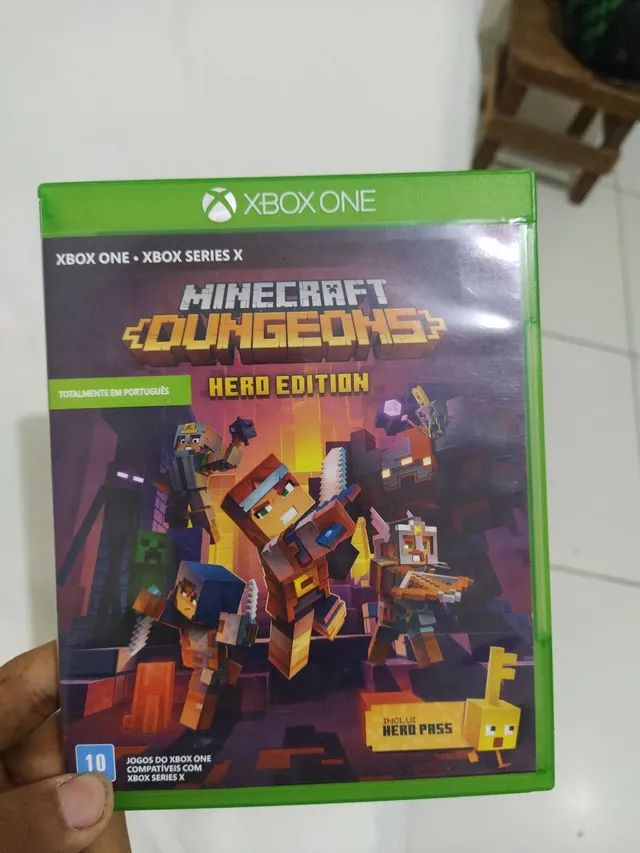 Jogo Minecraft Dungeons Xbox One (Mídia Física)