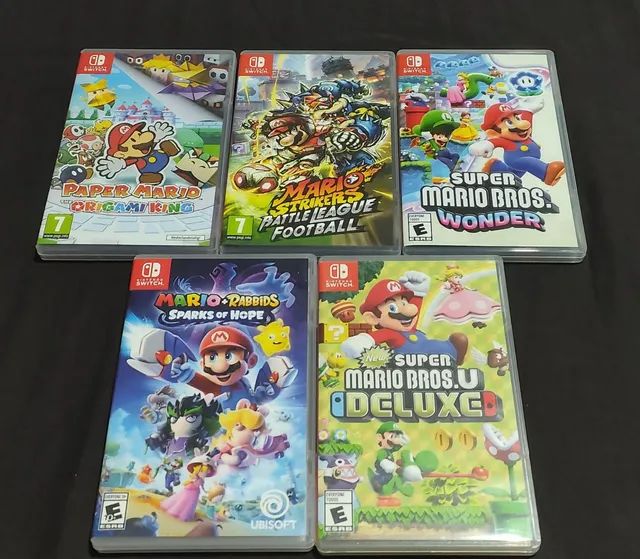 Jogo Game Infantil Super Mario Bros Delux - Nintendo Switch em