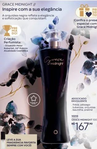 Colonia perfume GRACE MIDNIGHT DA HINODE 100ml - Beleza e saúde - Novo  Progresso, Contagem 1255138709