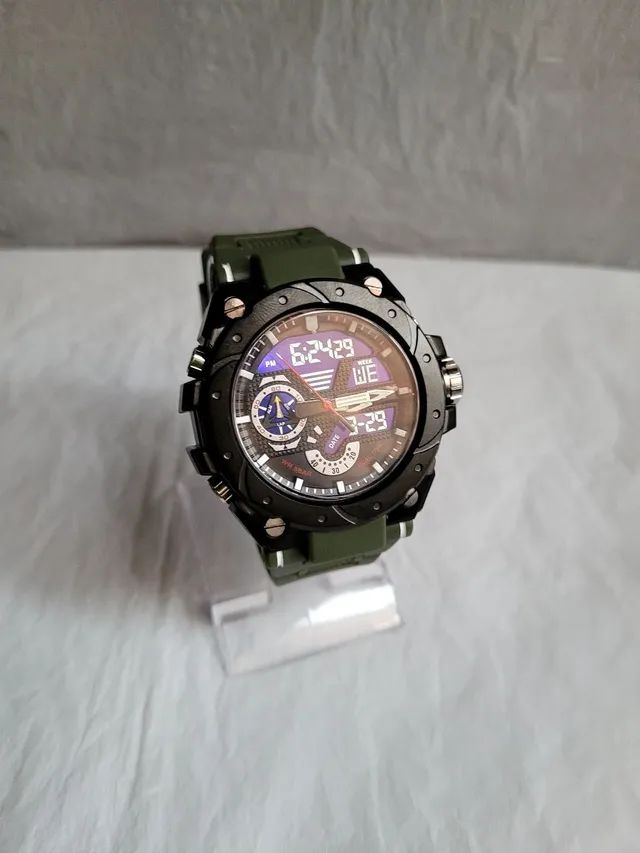 Relógio prova dágua parcelamos em 12x no cartão entrega grátis  - Foto 3