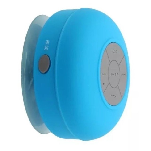 Mini Caixa de Som Resistente Água para banho Caixinha Banheiro Bluetooth Android E - Foto 5