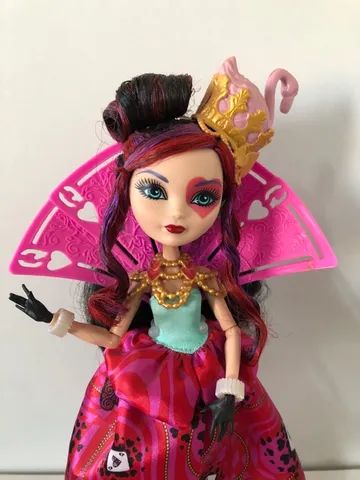 boneca ever after high lizzie hearts primeiro capítulo wave 2