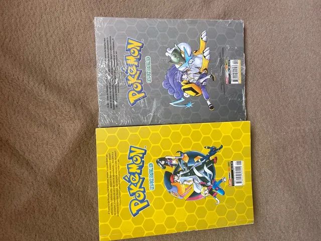 Mangá - Pack Pokémon Emerald - 01 a 03 - Novo/Lacrado em Promoção