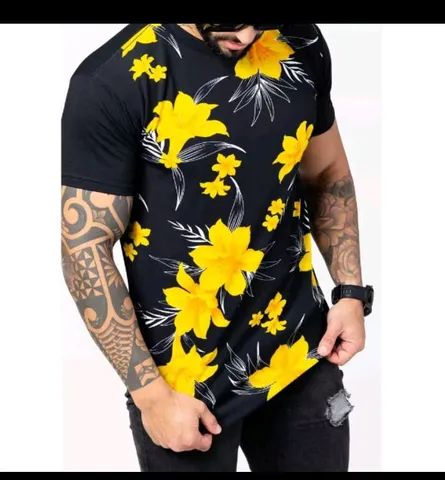Camiseta long line masculino  - Foto 2