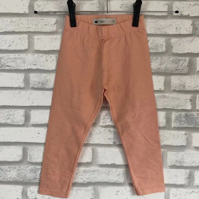 Kit Roupas Bebê Blusa Florida Azul Petit + Leggings Poim Rosa e Noruega Jeans 12 Meses - Foto 4