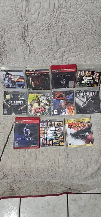 11 JOGOS ORIGINAIS AÇÃO AVENTURA PARa ps3