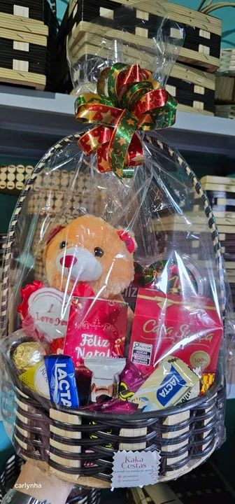 Cesta de presente para o Natal - Foto 4