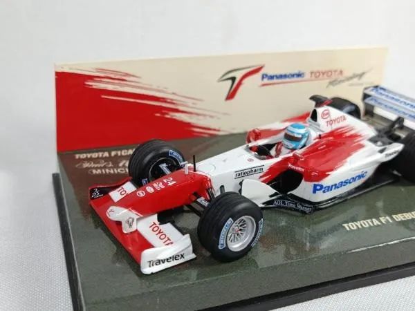 Miniatura Toyota F1 Debut 2002 Australia Gp Mika Salo Minichamps 1