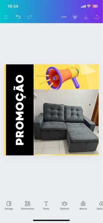 Sofá Colombo 2m perfeito para sua família 