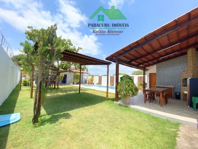 Vendo casa com quatro quartos e piscina no Campo de Semente em Paracuru.