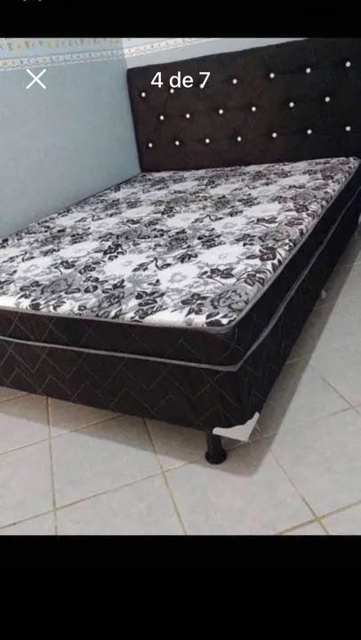 MEGA PROMOÇÃO CAMA BOX CASAL 5cm