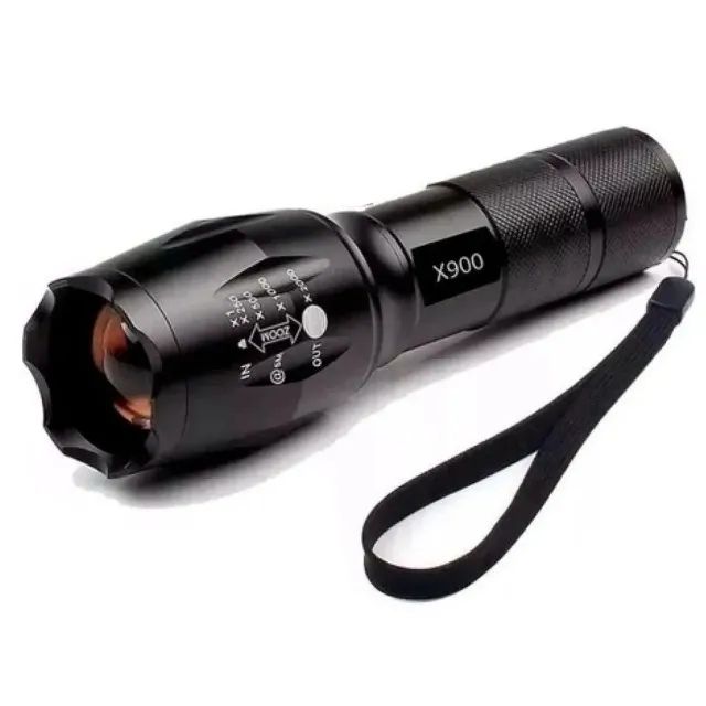 Lanterna Tática Profissional Alta Luminosidade Luz Led X900