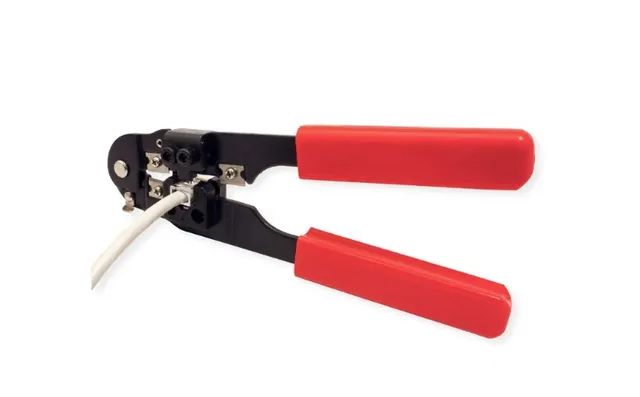 Alicate de Crimpar RJ45 Cabo de Rede Crimpador com Decapador 8p8c - Foto 4