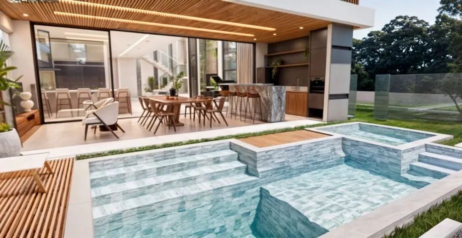 Casa à venda no Alphaville com 360m² e quatro quartos, sendo três suítes - Foto 4