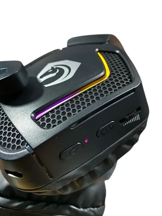 HEADSET GAMER RGB BLUETOOTH HMASTON SNS12 - Foto 5