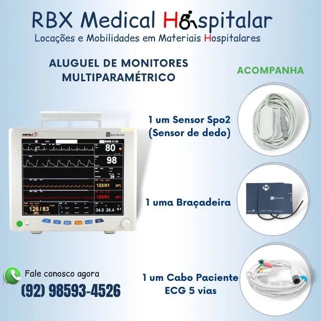 Monitor Multiparamétrico em Manaus