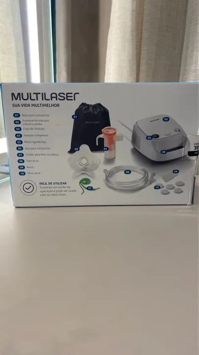 Inalador Compressor Multilaser - Foto 6