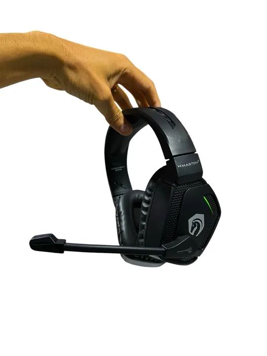 HEADSET GAMER RGB BLUETOOTH HMASTON SNS12 - Foto 4