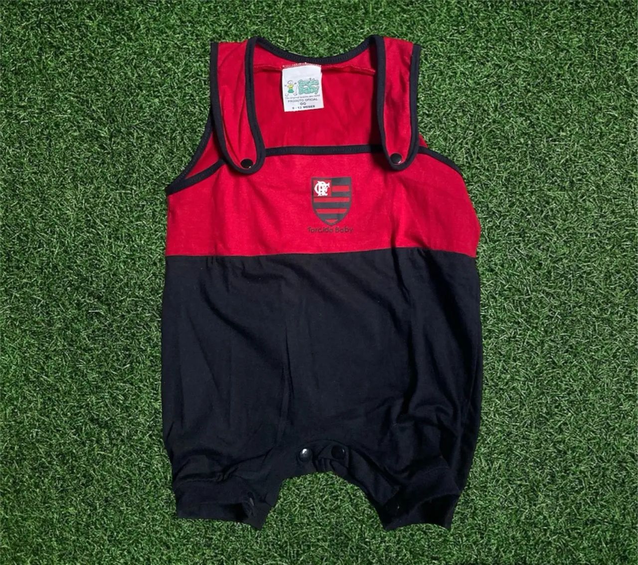 Macacão Bebê Flamengo