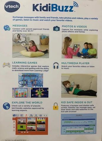 Mini Tablet Importado Vtech Kisibuzz - Foto 2