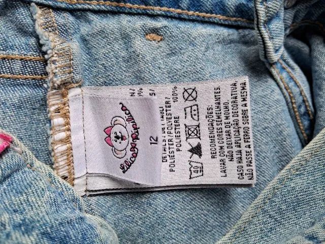 Minissaia Jeans Lilica Ripilica - Tamanho 12 Anos - Foto 4