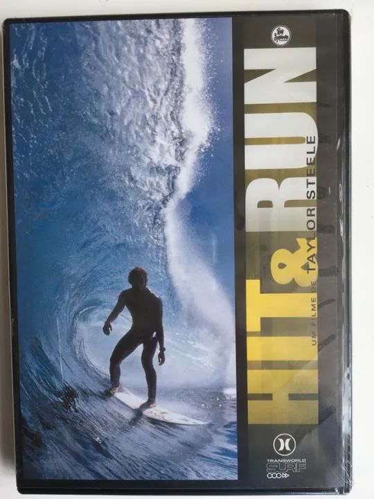 DVD Hit & Run - Taylor Steele - Raro/Original/Lacrado
