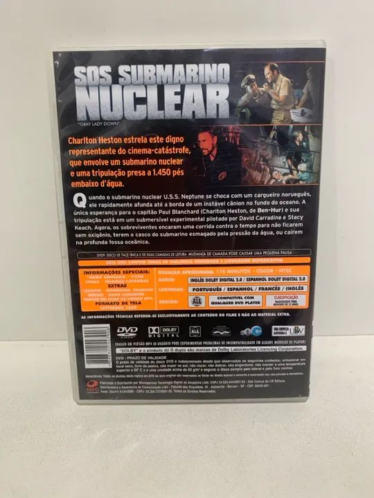 DVD sos submarino nuclear  - Foto 2