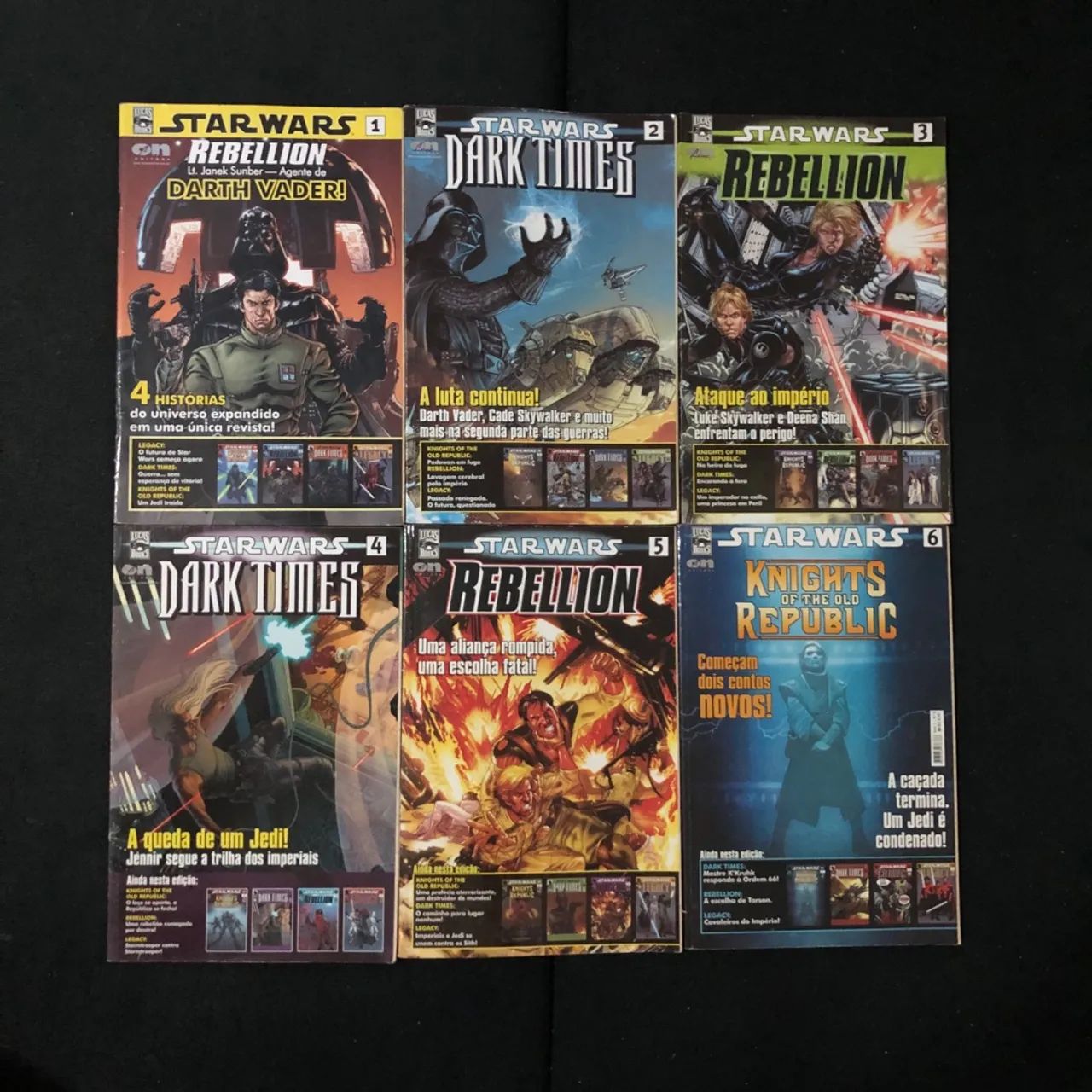 Coleção HQs Star Wars Lucas Books (Ed Online) - Livros e revistas