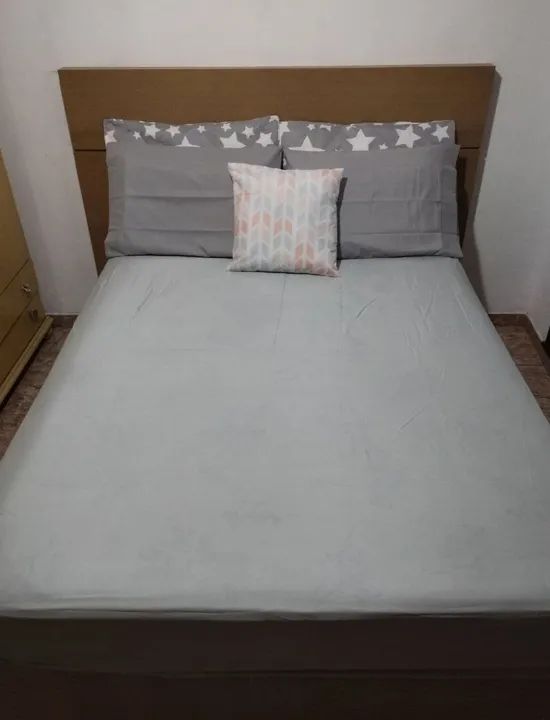 kit de lençol com 06 peças para Cama de casal.
