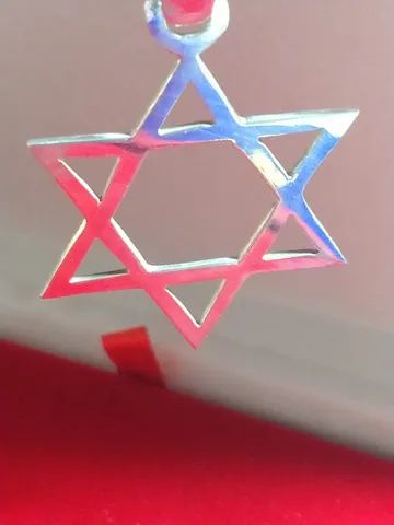 Pingente Estrela de Davi 6.60 Gramas 40 mm Maciça sem Aro - Foto 4