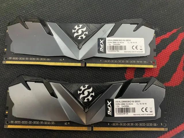 Memória RAM XPG DDR4 16gb (2 pentes de 8gb) - Foto 3